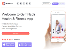 Tablet Screenshot of gymnadz.com